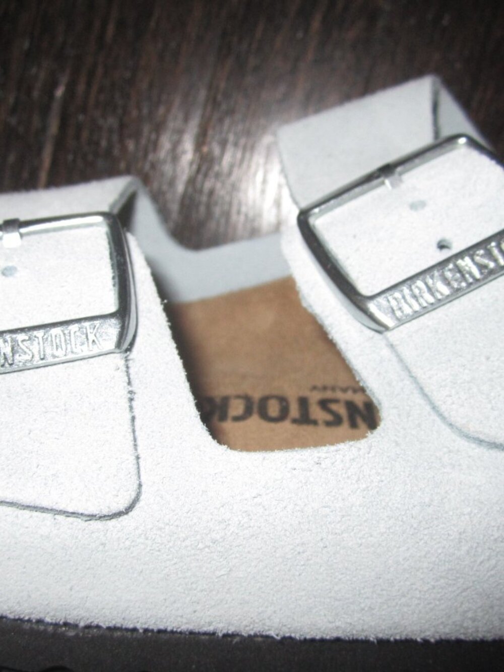BIRKENSTOCK ARIZONA Suede Sandal Shoes Size 41 - Picture 8 of 12